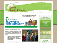 Tablet Screenshot of greensantaclarita.com